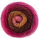 Lana Grossa COOL WOOL Big Color | 4049-nougat/chokladbrun/rödviolett/cyklamen/fuchsia/pink/kamel