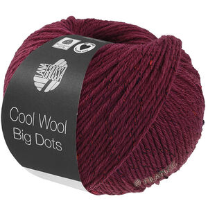 Lana Grossa COOL WOOL Big Dots | 104-burgund