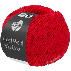 Lana Grossa COOL WOOL Big Dots | 105-röd