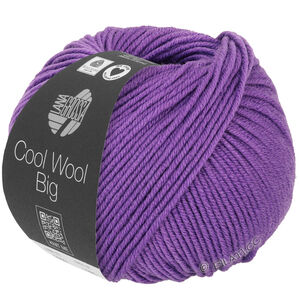 Lana Grossa COOL WOOL Big  Uni/Melange | 1018-violett