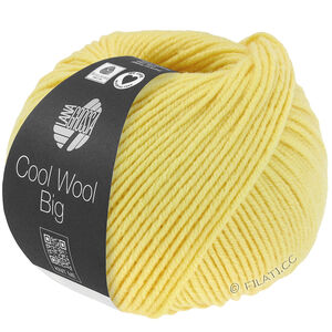Lana Grossa COOL WOOL Big  Uni/Melange | 1028-gröngul
