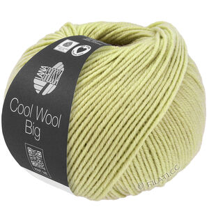 Lana Grossa COOL WOOL Big  Uni/Melange | 1029-björkgrön
