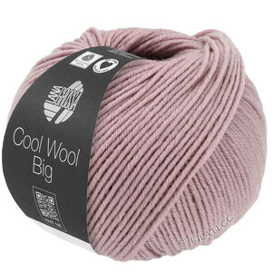 Lana Grossa COOL WOOL Big  Uni/Melange | 1033-grårosa