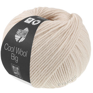 Lana Grossa COOL WOOL Big  Uni/Melange | 1046-kräm