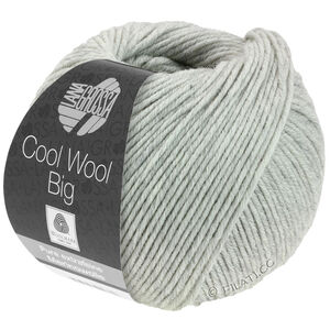 Lana Grossa COOL WOOL Big  Uni/Melange | 0616-ljus grå melerad