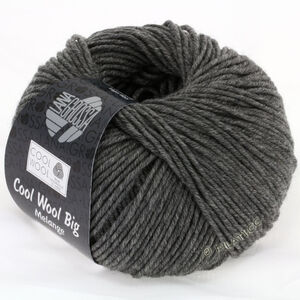 Lana Grossa COOL WOOL Big  Uni/Melange | 0617-mörk grå melerad