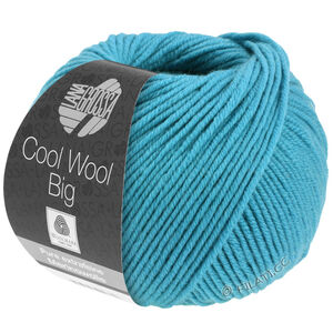 Lana Grossa COOL WOOL Big  Uni/Melange | 0910-turkos