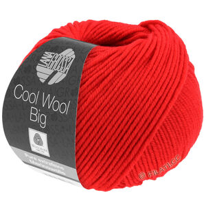 Lana Grossa COOL WOOL Big  Uni/Melange | 0923-reflexröd