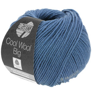 Lana Grossa COOL WOOL Big  Uni/Melange | 0968-duvblå