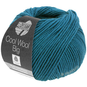 Lana Grossa COOL WOOL Big  Uni/Melange | 0979-mörk petrol