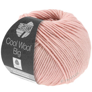 Lana Grossa COOL WOOL Big  Uni/Melange | 0982-gammalrosa