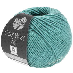 Lana Grossa COOL WOOL Big  Uni/Melange | 0984-ljus sjögrön