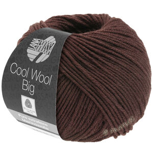 Lana Grossa COOL WOOL Big  Uni/Melange | 0987-chokladbrun