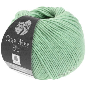 Lana Grossa COOL WOOL Big  Uni/Melange | 0998-lindgrön