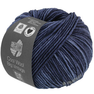 Lana Grossa COOL WOOL Big Vintage | 7166-mörk blå