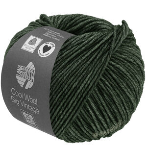 Lana Grossa COOL WOOL Big Vintage | 7197-skogsgrön
