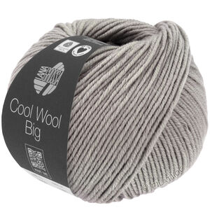 Lana Grossa COOL WOOL Big Mélange (We Care) | 1626-gråbeige melerad