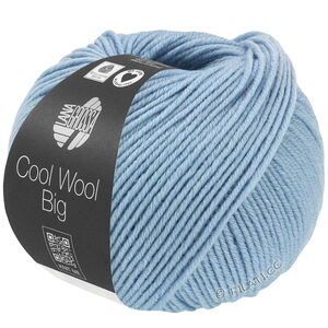 Lana Grossa COOL WOOL Big Mélange (We Care) | 1702-ljus blå melerad