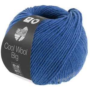Lana Grossa COOL WOOL Big Mélange (We Care) | 1703-blå melerad