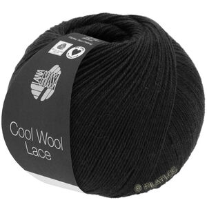 Lana Grossa COOL WOOL Lace | 24-svart