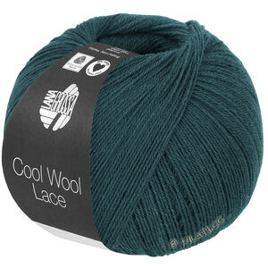 Lana Grossa COOL WOOL Lace | 69-mörk petrol