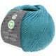 Lana Grossa COOL WOOL Melange (GOTS) | 126-mörk turkos melerad