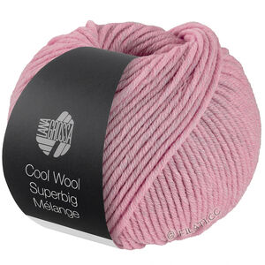 Lana Grossa COOL WOOL Superbig Mélange | 201-rosa melerad