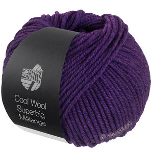 Lana Grossa COOL WOOL Superbig Mélange | 204-violett melerad