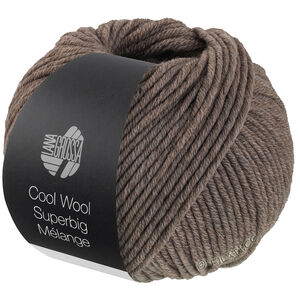 Lana Grossa COOL WOOL Superbig Mélange | 213-taupe melerad