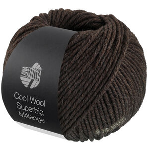 Lana Grossa COOL WOOL Superbig Mélange | 219-gråbrun melerad