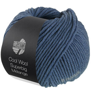 Lana Grossa COOL WOOL Superbig Mélange | 226-jeans melerad