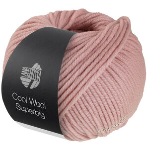 Lana Grossa COOL WOOL Superbig | 02-gammalrosa