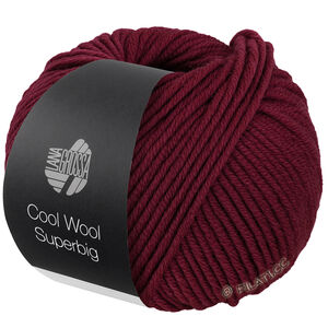 Lana Grossa COOL WOOL Superbig | 06-vinröd
