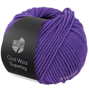 Lana Grossa COOL WOOL Superbig | 14-lila
