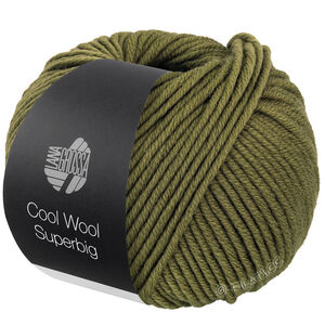 Lana Grossa COOL WOOL Superbig | 24-oliv
