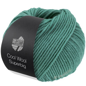Lana Grossa COOL WOOL Superbig | 30-ljus sjögrön