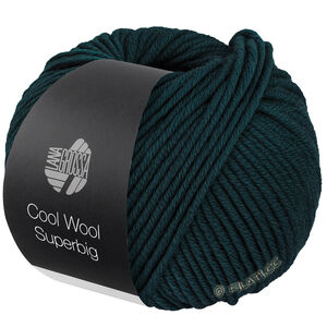 Lana Grossa COOL WOOL Superbig | 33-mörk petrol