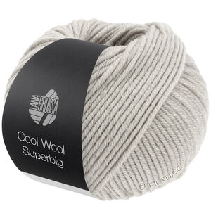 Lana Grossa COOL WOOL Superbig | 51-silvergrå