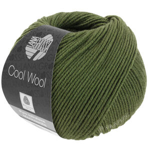Lana Grossa COOL WOOL | 2042-mörk oliv