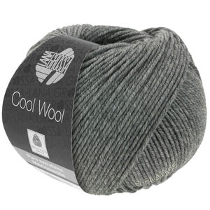 Lana Grossa COOL WOOL | 0412-mörk grå melerad
