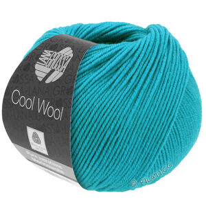 Lana Grossa COOL WOOL | 0502-turkosblå