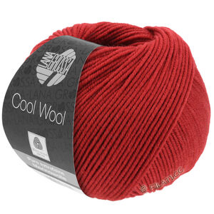 Lana Grossa COOL WOOL | 0514-mörk röd
