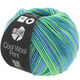 Lana Grossa COOL WOOL Print | 757-turkos/petrol/himmelblå/ljus grön