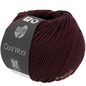Lana Grossa COOL WOOL Mélange (We Care) | 1404-svartröd melerad