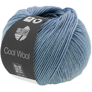 Lana Grossa COOL WOOL Mélange (We Care) | 1420-ljus blå melerad