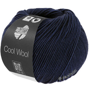 Lana Grossa COOL WOOL Mélange (We Care) | 1494-nattblå melerad
