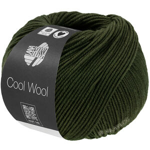 Lana Grossa COOL WOOL Mélange (We Care) | 1495-lodengrön melerad