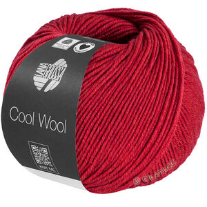 Lana Grossa COOL WOOL Mélange (We Care) | 1501-körsbärsröd melerad