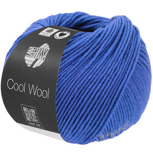 Lana Grossa COOL WOOL Mélange (We Care) | 1503-blå melerad