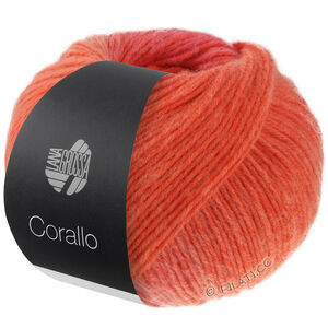 Lana Grossa CORALLO 100g | 02-hallon/röd
